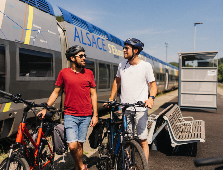 Vélo train Alsace