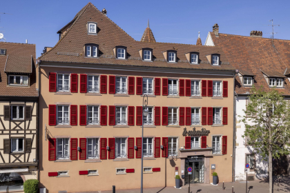 Hôtel Le Colombier, Colmar, Alsace / www.hotel-le-colombier.fr / Façade