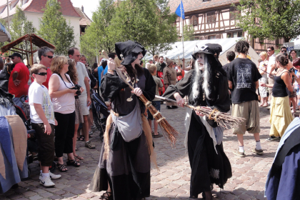 Fête de la Sorcière, Rouffach, Pays de Rouffach, Vignobles et Châteaux, Haut-Rhin, Alsace